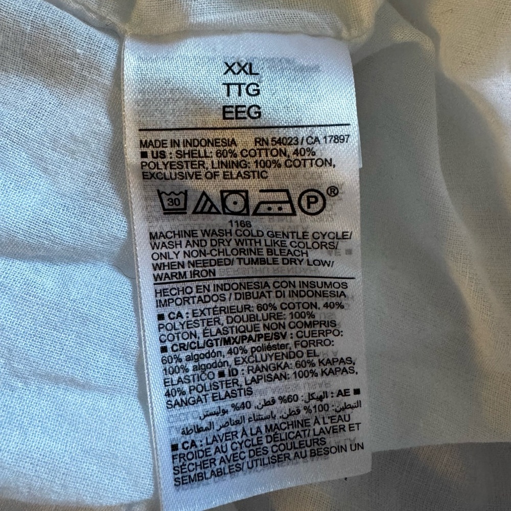 Old Navy White Textured Dress Size XXL - Picture 4 of 5